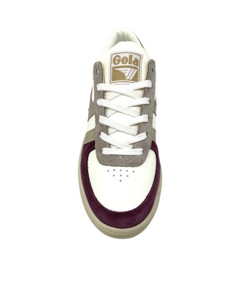 GOLA GRANDSLAM TRIDENT Blanc Rose Sneakers Baskets adulte l'achat 