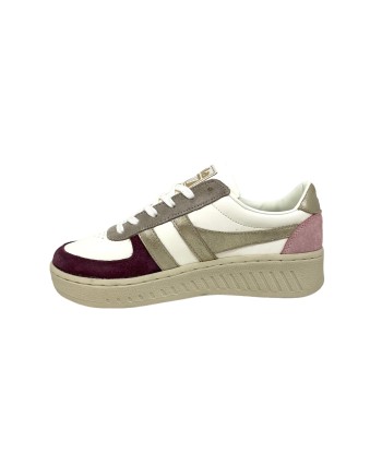 GOLA GRANDSLAM TRIDENT Blanc Rose Sneakers Baskets adulte l'achat 