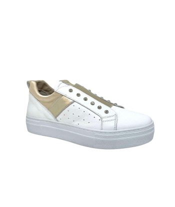 WAVE Belini 23040 Blanc Baskets Cuir de pas cher