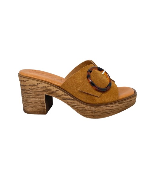 KAOLA 948 Camel Nu pied sandales commande en ligne