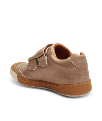 BISGAARD JENNA Taupe chaussures Baskets Cuir le des métaux précieux