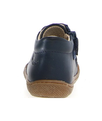 NATURINO COCOON ZIP Navy botillons premiers pas Livraison rapide