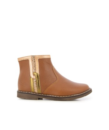 POM D'API CITY LOCK Camel bottines plus qu'un jeu 