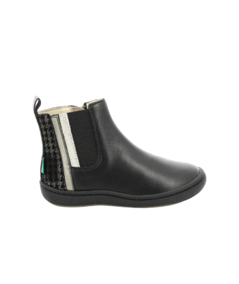 KICKERS KICKPOLINA Noir boots/bottines livraison et retour toujours gratuits