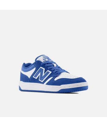 NEW BALANCE GSB 480 Blanc Bleu sneakers baskets de France