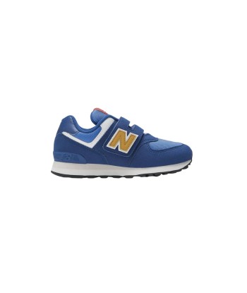 NEW BALANCE PV574 HBG Bleu Jaune sneakers baskets de technologie