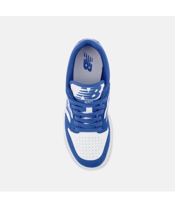 NEW BALANCE GSB 480 Blanc Bleu sneakers baskets de France