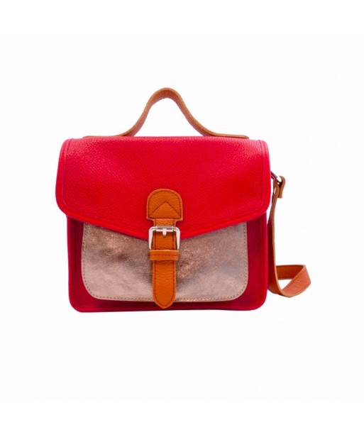 Sac Cartable Cuir Daniel Orange Or pas cher 