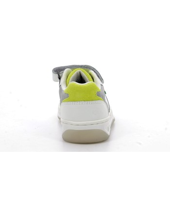 KICKERS KICKELSEY Blanc Argent Jaune sneakers 2 - 3 jours ouvrés.