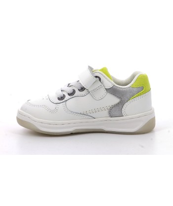 KICKERS KICKELSEY Blanc Argent Jaune sneakers 2 - 3 jours ouvrés.