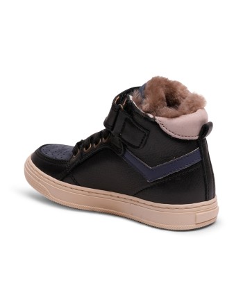 BISGAARD ISAK LAMB Noir Doublé chaud chaussures Livraison rapide