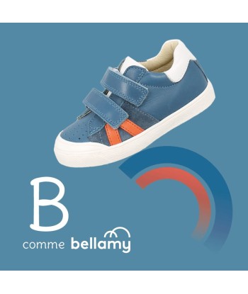 BELLAMY ORIOL Bleu Chaussures Basses Baskets acheter en ligne