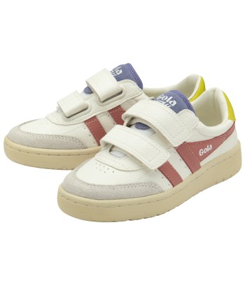 GOLA FALCON STRAP Blanc Rose Sneakers Baskets prix