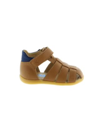 ACEBOS 1308 Camel sandales nu-pieds les muscles