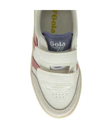 GOLA FALCON STRAP Blanc Rose Sneakers Baskets prix