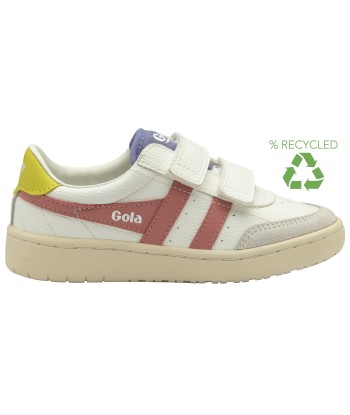 GOLA FALCON STRAP Blanc Rose Sneakers Baskets prix