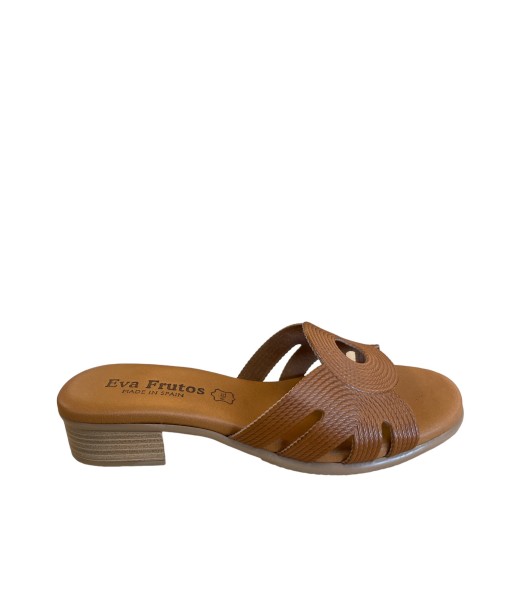 EVA FRUTOS 1300 Camel Mules Sandales Nu pieds Voir les baskets