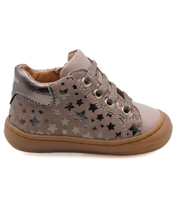 BABYBOTTE ARGO zip Rose Etoile chaussures bottilons en ligne