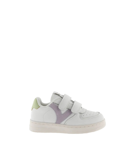 VICTORIA 1124104 blanc lilas Chaussures basses/baskets/sneakers la livraison gratuite