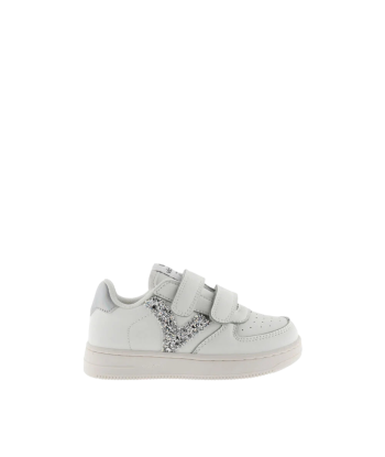 VICTORIA 1124106 blanc argent Chaussures basses/baskets/sneakers Profitez des Offres !