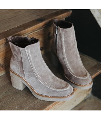 COCO ET ABRICOT ESTOHER Taupe Bottines Profitez des Offres !