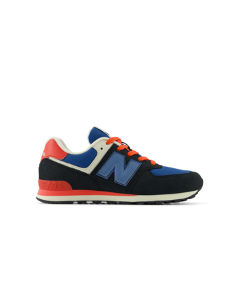 NEW BALANCE GC574 RBT Noir Orange Bleu sneakers baskets prix pour 