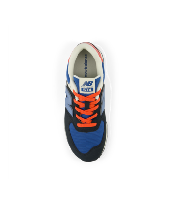 NEW BALANCE GC574 RBT Noir Orange Bleu sneakers baskets prix pour 