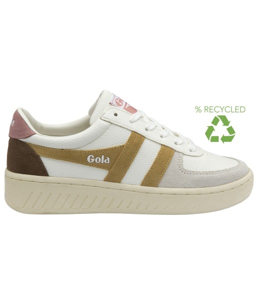 GOLA GRANDSLAM TRIDENT Blanc Marron Sneakers Baskets adulte du meilleur 