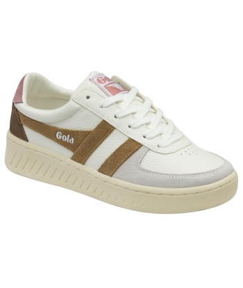 GOLA GRANDSLAM TRIDENT Blanc Marron Sneakers Baskets adulte du meilleur 