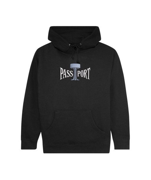 Passport Tower Of Water Hoodie Sweat Hood - Black pas cher chine