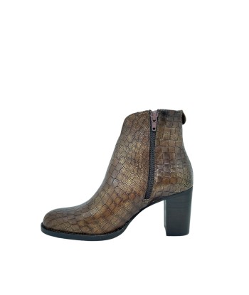 MAROLI 8686 croco Marron Bottines Comment ça marche