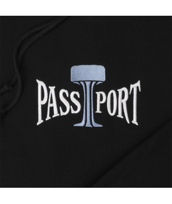 Passport Tower Of Water Hoodie Sweat Hood - Black pas cher chine