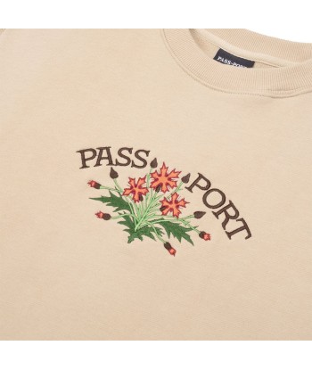 Passport Oragnic Bloom Sweater Sweatshirt - Sand le des métaux précieux