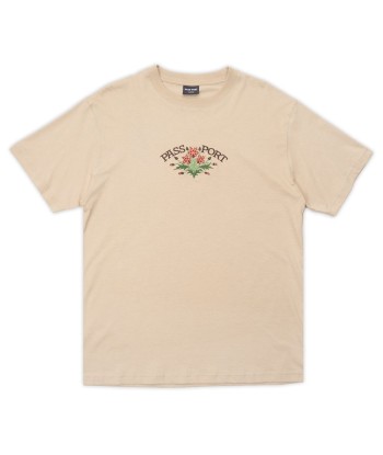 Passport Organic Bloom T-Shirt - Sand les ligaments