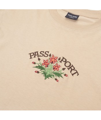 Passport Organic Bloom T-Shirt - Sand les ligaments