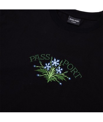 Passport Organic Bloom T-Shirt - Black pas cher chine