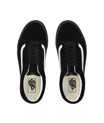 Vans Old Skool Pig Suede noir le des métaux précieux