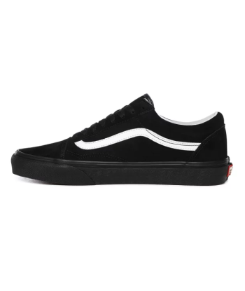 Vans Old Skool Pig Suede noir le des métaux précieux