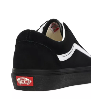 Vans Old Skool Pig Suede noir le des métaux précieux