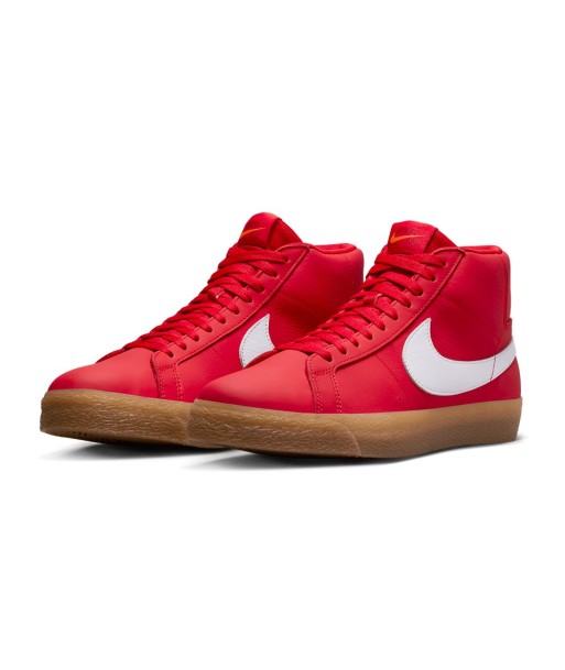 Nike Sb Zoom Blazer Mid Iso - University Red / White - White une grave pollution 