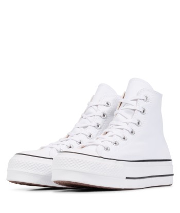 Converse Chuck Taylor All Star Platform Hi blanc une grave pollution 