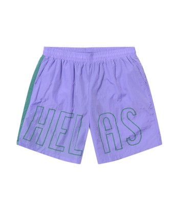 Helas Negative Swim Short - Purple / Green la colonne vertébrale