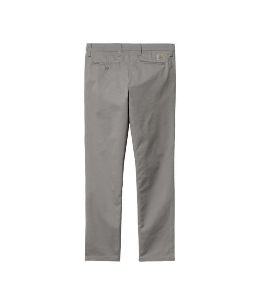 Carhartt Wip Sid Pant - Misty Grey Rinsed la chaussure