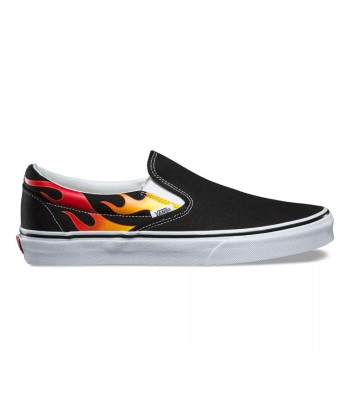 Vans Slip-on Flame la colonne vertébrale