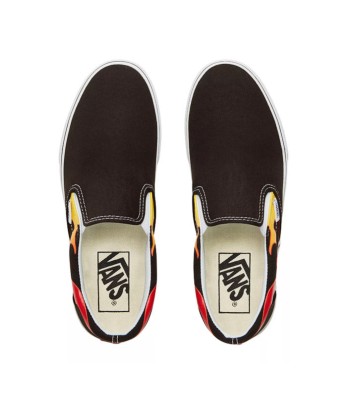 Vans Slip-on Flame la colonne vertébrale