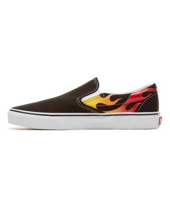 Vans Slip-on Flame la colonne vertébrale