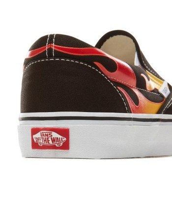 Vans Slip-on Flame la colonne vertébrale