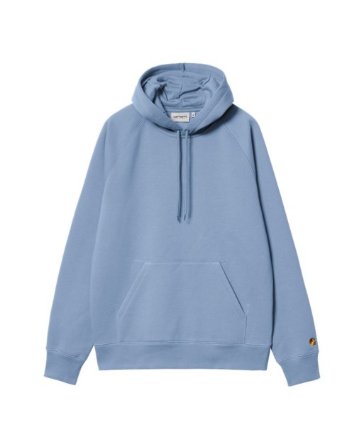 Carhartt Wip Hooded Chase Sweat A Capuche - Charm Blue / Gold de votre