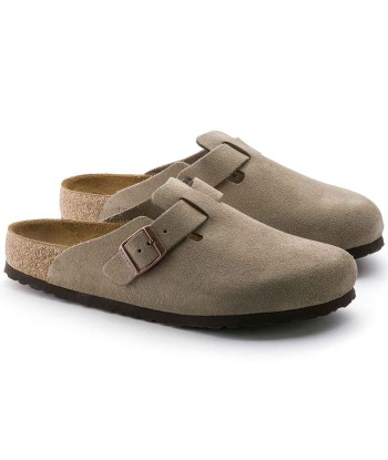 Birkenstock Boston Taupe à prix réduit toute l'année