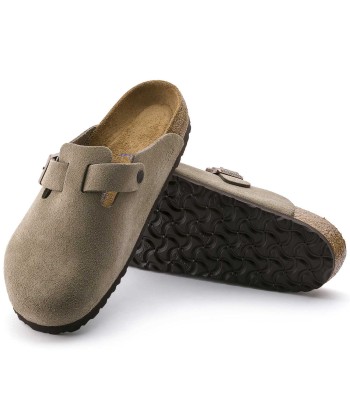 Birkenstock Boston Taupe à prix réduit toute l'année